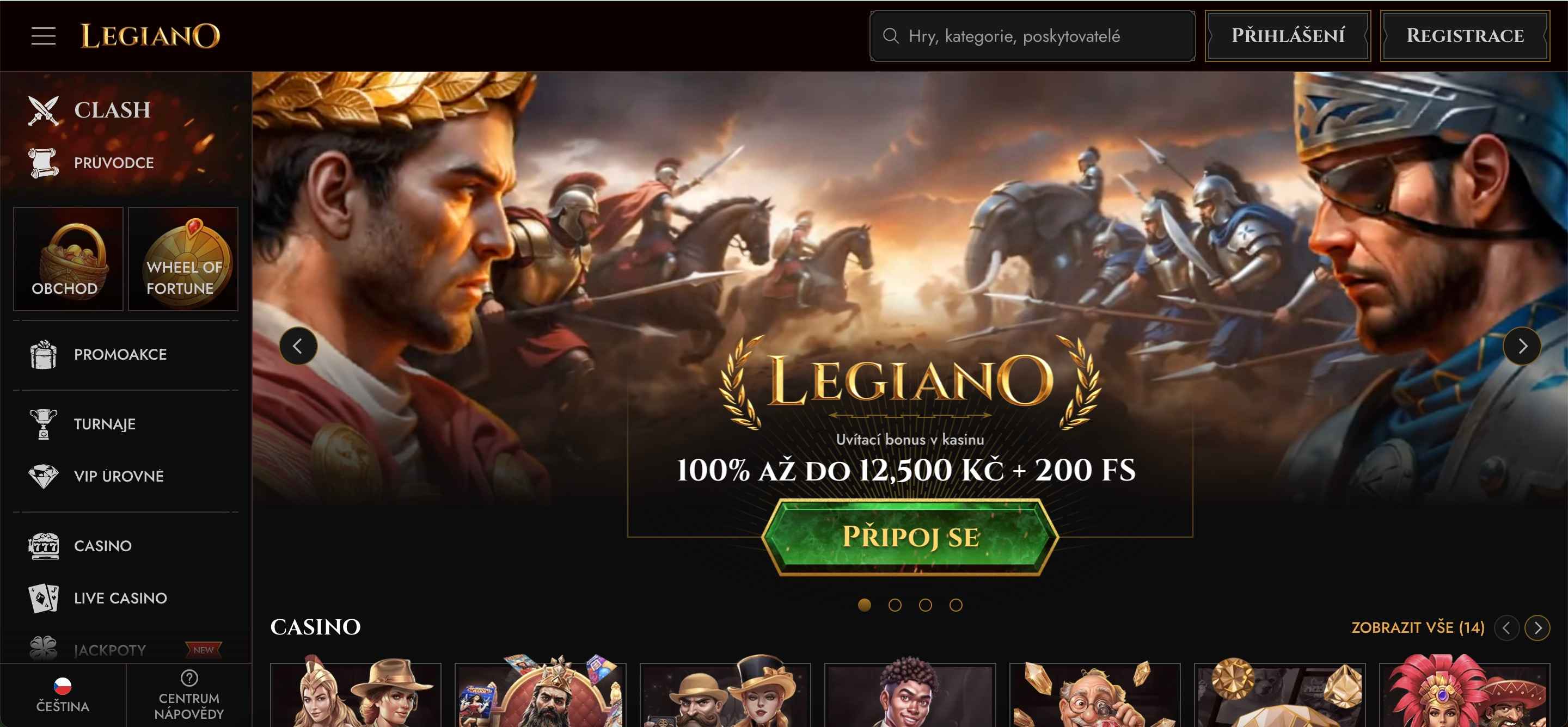 Legiano casino – recenze (2026)